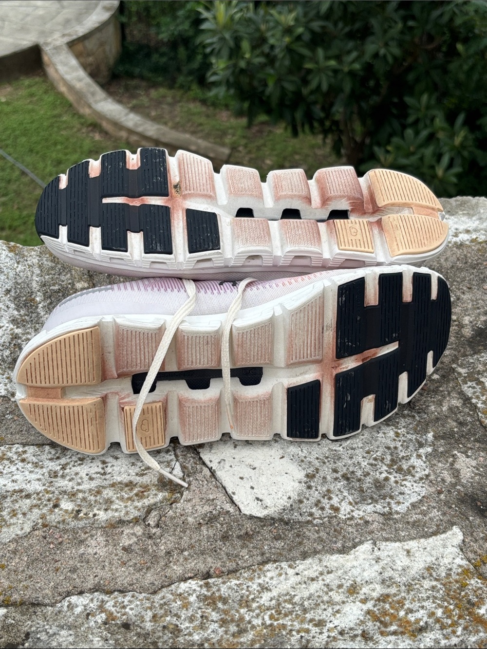 Women's On Running Cloud 6 Push Pink/Orange Cloud OC Sneakers - Picture 9 of 9